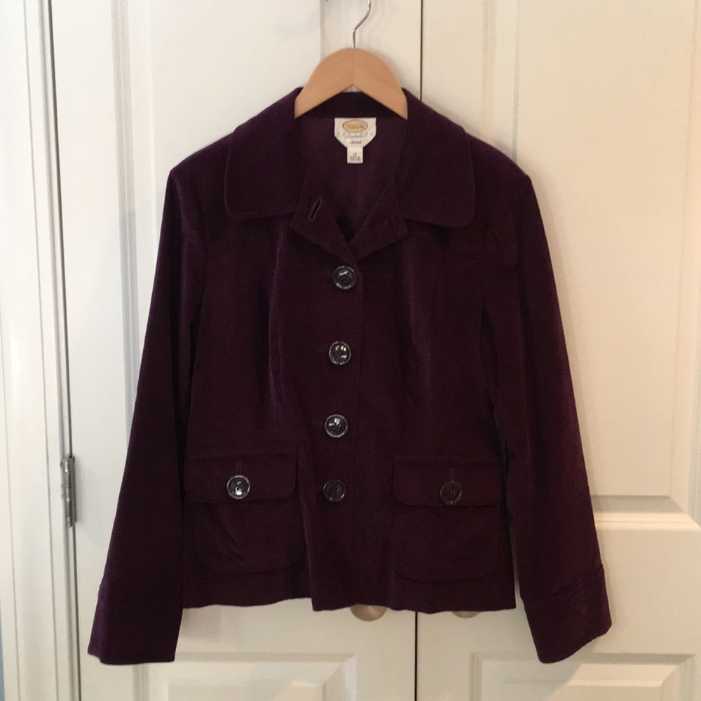 Talbots Velveteen Jacket